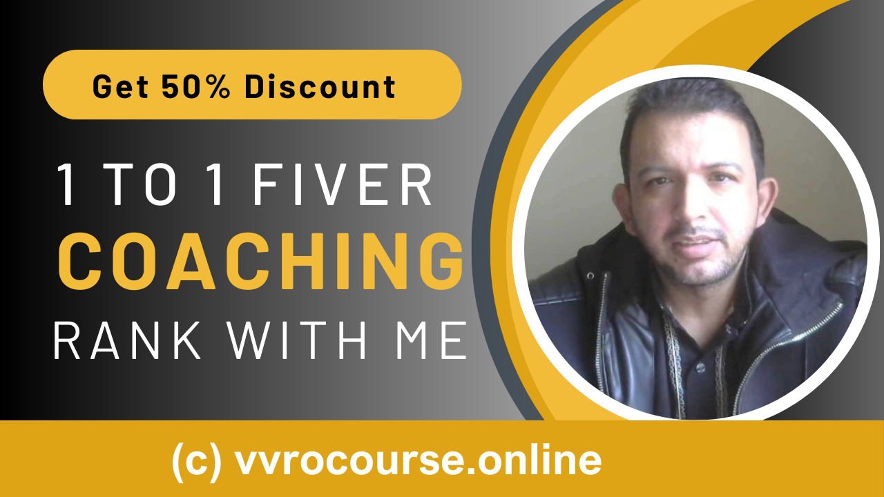 1 to 1 Fiverr Coaching – Rank With Me